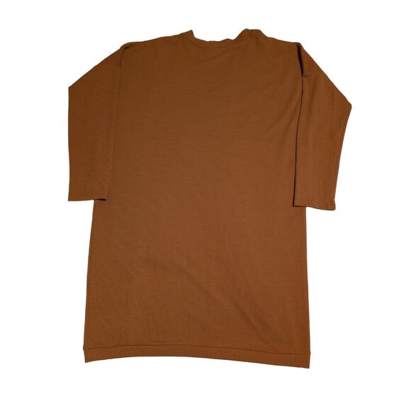 Ivoire Open Front Cardigan Sweater Tumeric Brown Women’s Size Small S - Picture 6 of 8